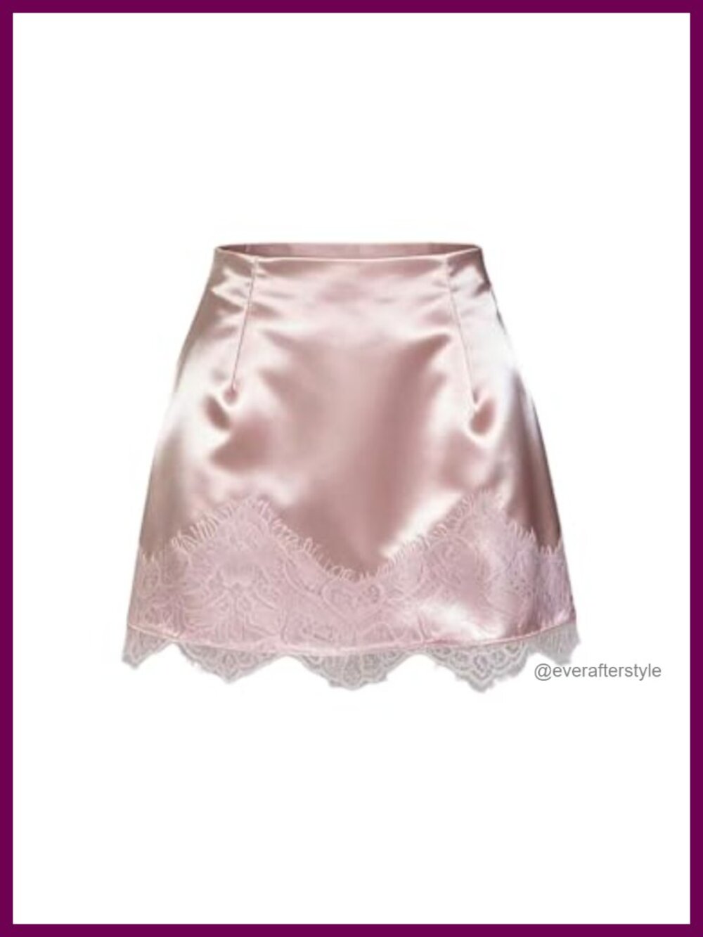 Satin Lace Mini Skirt Low Rise Bodycon Going Out Short Skirt